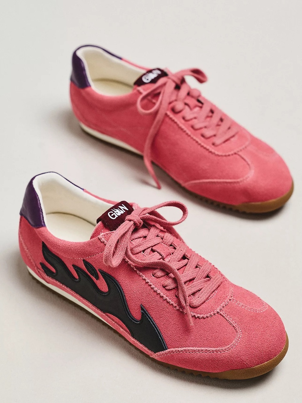 Bibi Lou Gamin Slim Flame Sneakers Anthropologie size 38